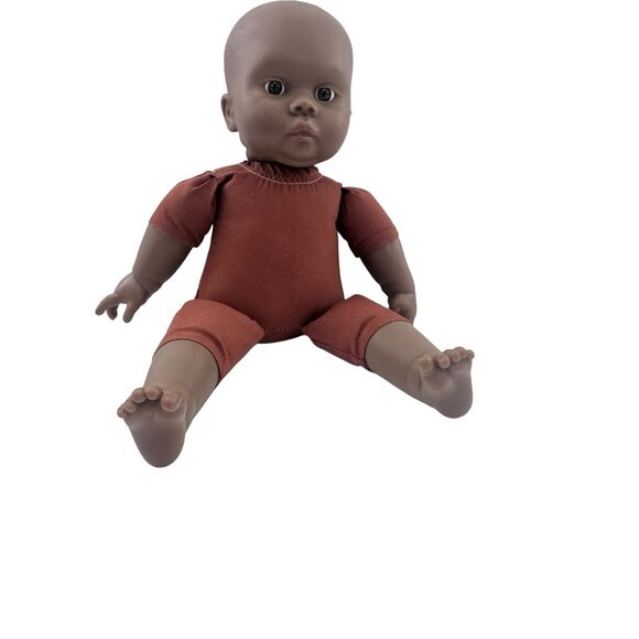 Lakeshore African American 11” Doll  Black Baby Ethnic Soft Body Fast Shipping - Picture 1 of 16